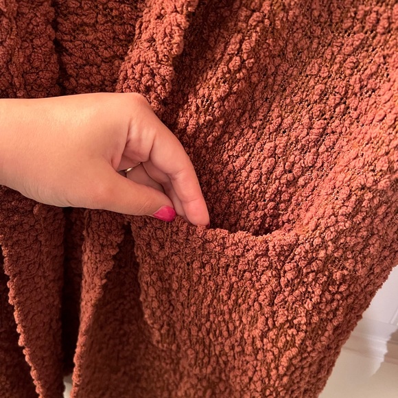 Women’s fuzzy knit open cardigan - Picture 3 of 3